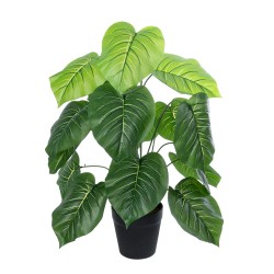 Artificial Garden PHILODENDRON PLANT 20910 Διακοσμητικό Φυτό Φυλλόδεντρο Φ70 x Υ75cm