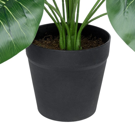 Artificial Garden PHILODENDRON PLANT 20910 Διακοσμητικό Φυτό Φυλλόδεντρο Φ70 x Υ75cm