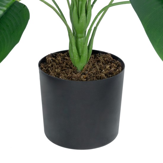 Artificial Garden YOUNG BANANA PLANT 20916 - Διακοσμητικό Φυτό Νεαρή Μπανανιά Φ82 x Υ80cm