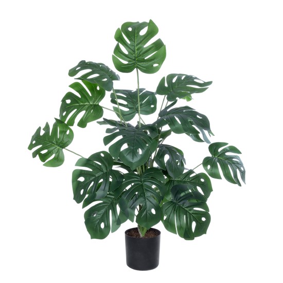 Artificial Garden MONSTERA PLANT 20923 - Διακοσμητικό Φυτό Μονστέρα Φ80 x Υ80cm