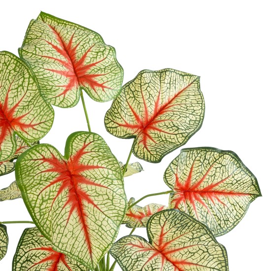 Artificial Garden CALADIUM PLANT 20932 Διακοσμητικό Φυτό Καλάντιουμ Φ58 x Υ55cm