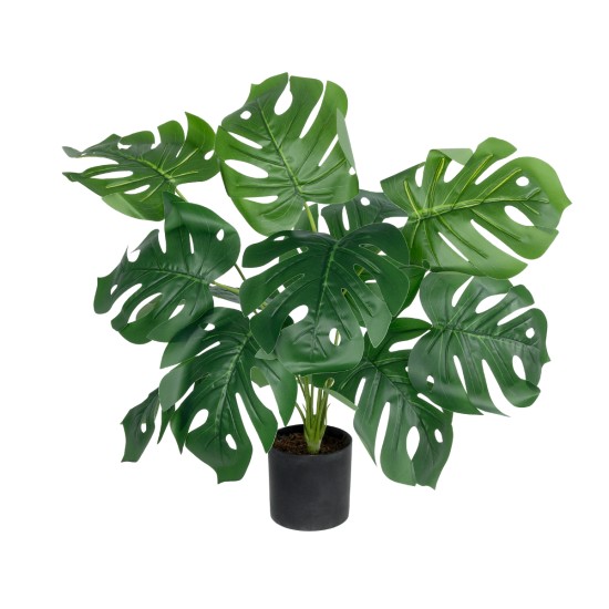 Artificial Garden MONSTERA PLANT 20934 - Διακοσμητικό Φυτό Μονστέρα Φ62 x Υ55cm