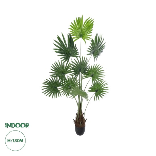 Artificial Garden SERENOA PALM PLANT 20972 Διακοσμητικό Φυτό Φοίνικα Σερενόα Φ103 x Υ180cm