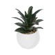 Artificial Garden SUCCULENT ALOE POTTED PLANT 20983 Διακοσμητικό Φυτό Αλόης Φ9 x Υ12cm