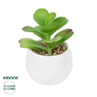 Artificial Garden SUCCULENT KALANCHOE POTTED PLANT 20995 Διακοσμητικό Φυτό Καλαχόη  Φ8 x Υ10cm