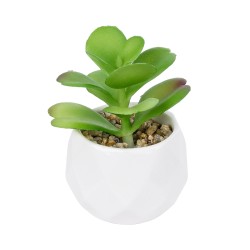 Artificial Garden SUCCULENT KALANCHOE POTTED PLANT 20995 Διακοσμητικό Φυτό Καλαχόη  Φ8 x Υ10cm