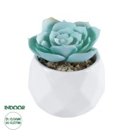 Artificial Garden SUCCULENT ECHEVERIA 20996 Διακοσμητικό Φυτό Παχύφυτο Εχεβέρια Υ7cm