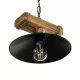 GLISTER PRO 201-0117 Vintage Κρεμαστό Φωτιστικό Οροφής με Ντουί 1 x E27 AC 220-240V IP20 - Μαύρο & Μπεζ - Μ25 x Π25 x Υ15cm GLISTER PRO 201-0117 Vintage Κρεμαστό Φωτιστικό Οροφής με Ντουί 1 x E27 AC 220-240V IP20 - Μαύρο & Μπεζ - Μ25 x Π25 x Υ15cm