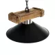 GLISTER PRO 201-0117 Vintage Κρεμαστό Φωτιστικό Οροφής με Ντουί 1 x E27 AC 220-240V IP20 - Μαύρο & Μπεζ - Μ25 x Π25 x Υ15cm GLISTER PRO 201-0117 Vintage Κρεμαστό Φωτιστικό Οροφής με Ντουί 1 x E27 AC 220-240V IP20 - Μαύρο & Μπεζ - Μ25 x Π25 x Υ15cm