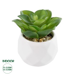 Artificial Garden SUCCULENT ECHEVERIA 21003 Διακοσμητικό Φυτό Παχύφυτο Εχεβέρια Υ8cm