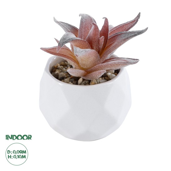 Artificial Garden SUCCULENT ALOE 21006 Διακοσμητικό Φυτό Παχύφυτο Αλόη Υ10cm