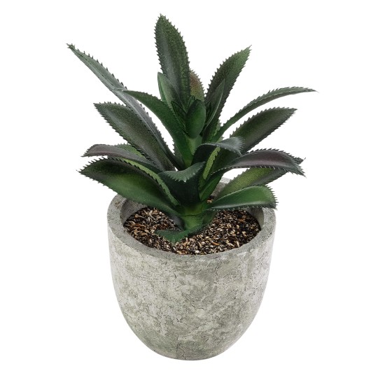 Artificial Garden SUCCULENT ALOE 21011 Διακοσμητικό Φυτό Παχύφυτο Αλόη Υ13cm