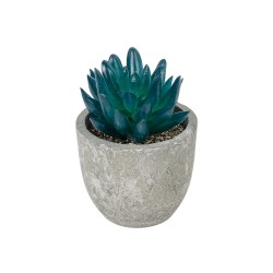 Artificial Garden SUCCULENT SEDEVERIA POTTED PLANT 21018 Διακοσμητικό Φυτό Σεδεβέρια  Φ6,5 x Υ9cm