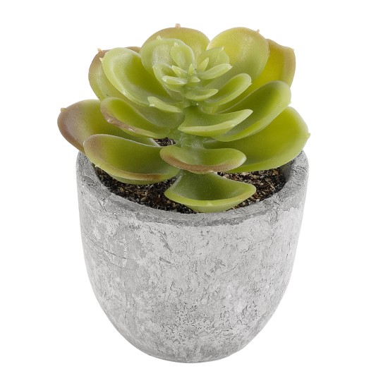 Artificial Garden SUCCULENT SEDEVERIA 21021 Διακοσμητικό Φυτό Παχύφυτο Σεντεβέρια Υ8.5cm