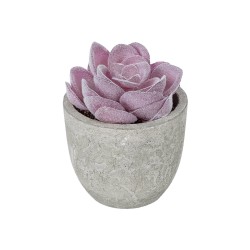 Artificial Garden SUCCULENT SEDEVERIA POTTED PLANT 21028 Διακοσμητικό Φυτό Σεδεβέρια  Φ5x Υ11cm