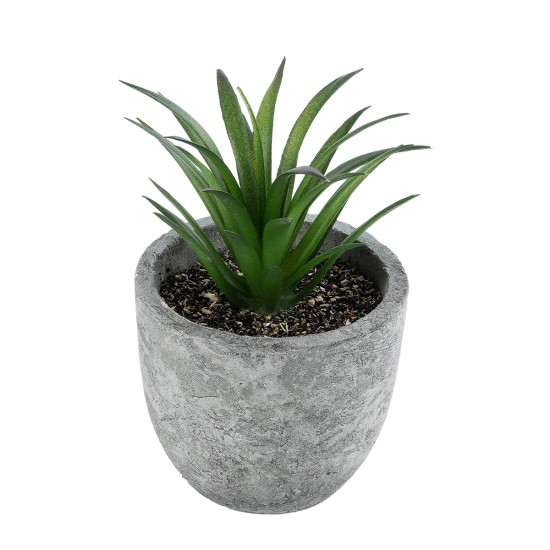 Artificial Garden SUCCULENT ALOE 21030 Διακοσμητικό Φυτό Παχύφυτο Αλόη Υ10cm