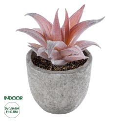 Artificial Garden SUCCULENT ALOE 21032 Διακοσμητικό Φυτό Παχύφυτο Αλόη Υ11cm