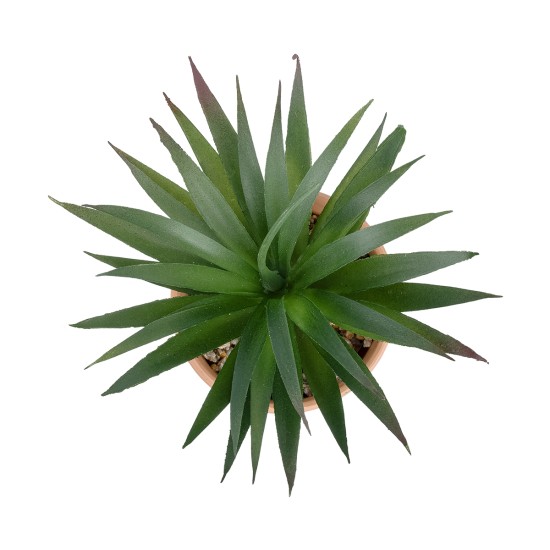 Artificial Garden SUCCULENT SANSEVIERIA POTTED PLANT 21047 Διακοσμητικό Φυτό Σανσεβιέρια  Φ16x Υ20cm