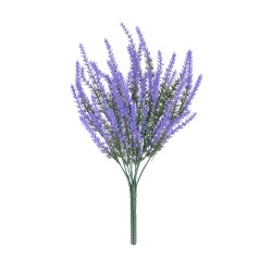 Artificial Garden  LAVENDER BRANCH 21062 Διακοσμητικό Κλαδί Λεβάντας σετ 2 τεμάχια Φ15 x Υ30cm