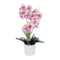 Artificial Garden PINK ORCHID 21077 Διακοσμητικό Φυτό Ροζ Ορχιδέα Υ45cm