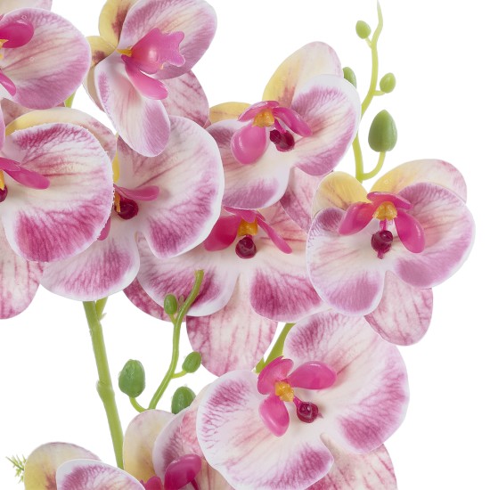 Artificial Garden PINK ORCHID 21077 Διακοσμητικό Φυτό Ροζ Ορχιδέα Υ45cm