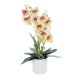 Artificial Garden WHITE - FUCHSIA ORCHID 21078 Διακοσμητικό Φυτό Λευκή - Φούξια Ορχιδέα Υ45cm