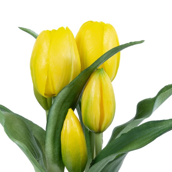 Artificial Garden YELLOW TULIP 21093 Διακοσμητικό Φυτό Κίτρινη Τουλίπα Υ23cm