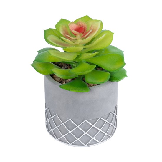 Artificial Garden SUCCULENT SEDEVERIA 21095 Διακοσμητικό Φυτό Παχύφυτο Σεντεβέρια Υ17cm