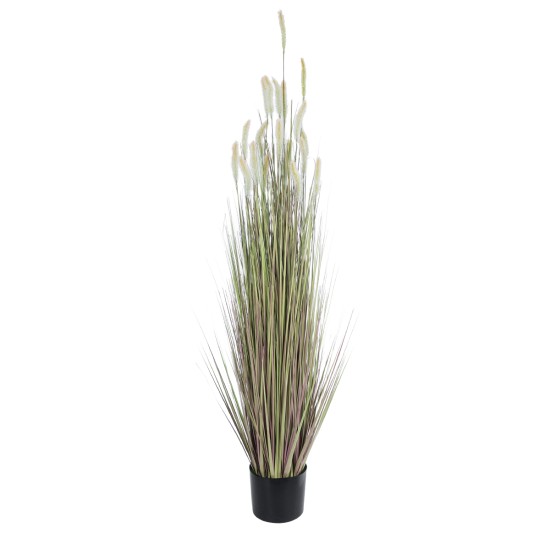 Artificial Garden BEIGE LAGURUS 21102 Διακοσμητικό Φυτό Μπεζ Λαγοουρά Υ140cm