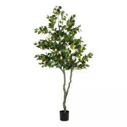 Artificial Garden LEMON TREE 21106 Τεχνητό Διακοσμητικό Δέντρο Λεμονιά Υ200cm