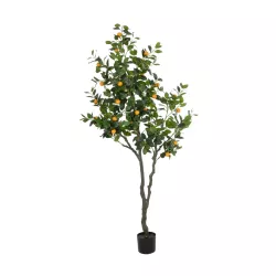 Artificial Garden ORANGE TREE 21110 Τεχνητό Διακοσμητικό Δέντρο Πορτοκαλιά Μ110 x Π80 x Υ200cm