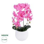 Artificial Garden PINK ORCHID 21116 Διακοσμητικό Φυτό Ροζ Ορχιδέα Υ45cm