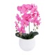 Artificial Garden PINK ORCHID 21116 Διακοσμητικό Φυτό Ροζ Ορχιδέα Υ45cm