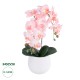 Artificial Garden SALMON ORCHID 21118 Διακοσμητικό Φυτό Ροζ-Πορτοκαλί Ορχιδέα Υ45cm