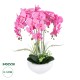 Artificial Garden PINK ORCHID 21124 Διακοσμητικό Φυτό Ροζ Ορχιδέα Υ50cm