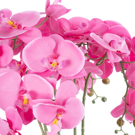 Artificial Garden PINK ORCHID 21124 Διακοσμητικό Φυτό Ροζ Ορχιδέα Υ50cm