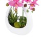 Artificial Garden HOT PINK ORCHID 21127 Διακοσμητικό Φυτό Έντονο Ροζ Ορχιδέα Υ39cm