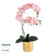 Artificial Garden SALMON PINK ORCHID 21129 Διακοσμητικό Φυτό Φούξια Ορχιδέα Υ43cm