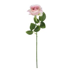 Artificial Garden LIGHT PINK ROSE  BRANCH 21137 Τεχνητό Διακοσμητικό Κλαδί Ανοιχτό ΡοζΤριαντάφυλλο Y50cm