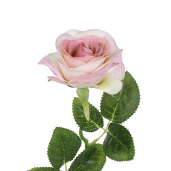 Artificial Garden LIGHT PINK ROSE  BRANCH 21137 Τεχνητό Διακοσμητικό Κλαδί Ανοιχτό ΡοζΤριαντάφυλλο Y50cm