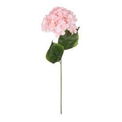 Artificial Garden PINK HYDRANGEA BRANCH 21143 Τεχνητό Διακοσμητικό Κλαδί Ροζ Ορτανσία Y73cm