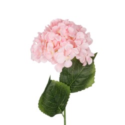 Artificial Garden PINK HYDRANGEA BRANCH 21143 Τεχνητό Διακοσμητικό Κλαδί Ροζ Ορτανσία Y73cm