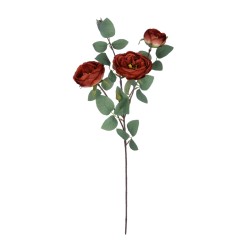 Artificial Garden RED CLIMBING ROSE BRANCH 21182 Τεχνητό Διακοσμητικό Κλαδί Τριαντάφυλλο Κόκκινο Y70cm