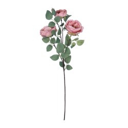 Artificial Garden HOT PINK CLIMBING ROSE BRANCH 21185 Τεχνητό Διακοσμητικό Κλαδί Τριαντάφυλλο Έντονο Ροζ Y70cm