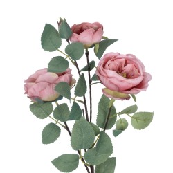 Artificial Garden HOT PINK CLIMBING ROSE BRANCH 21185 Τεχνητό Διακοσμητικό Κλαδί Τριαντάφυλλο Έντονο Ροζ Y70cm