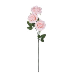 Artificial Garden LIGHT PINK  CLIMBING ROSE BRANCH 21193 Τεχνητό Διακοσμητικό Κλαδί Τριαντάφυλλο Ανοιχτό Ροζ Y66cm