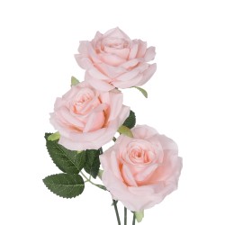 Artificial Garden LIGHT PINK  CLIMBING ROSE BRANCH 21193 Τεχνητό Διακοσμητικό Κλαδί Τριαντάφυλλο Ανοιχτό Ροζ Y66cm