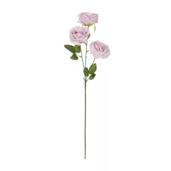 Artificial Garden PURPLE ROSE BRANCH 21194 Τεχνητό Διακοσμητικό Κλαδί Τριαντάφυλλα Μωβ Y66cm