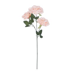Artificial Garden PALE PINK CLIMBING ROSE BRANCH 21195 Τεχνητό Διακοσμητικό Κλαδί Τριαντάφυλλο απαλό Ροζ Y66cm
