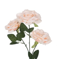 Artificial Garden PALE PINK CLIMBING ROSE BRANCH 21195 Τεχνητό Διακοσμητικό Κλαδί Τριαντάφυλλο απαλό Ροζ Y66cm